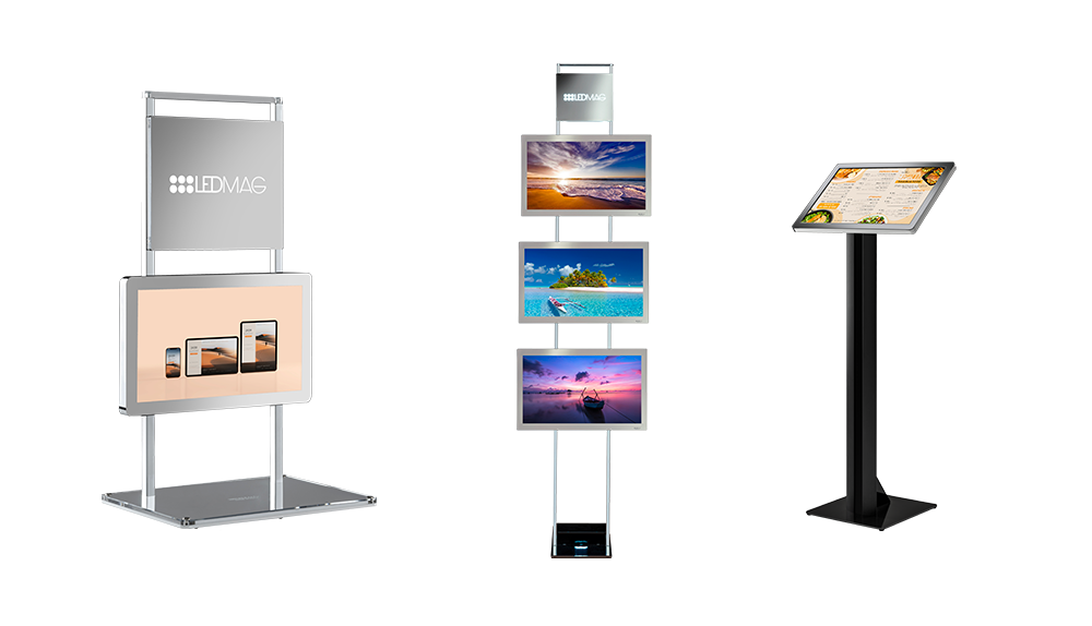 Gamma LEDMAG compatibile con ADV Signage il software per il digital signage.